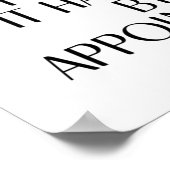 Great Skin Doesn't Happen By Chance Quot Poster (Hoek)