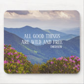Great Smokey Mountain Spring Gepersonaliseerd Muismat (Voorkant)