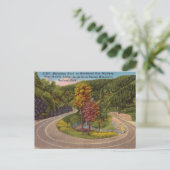 Great Smokey Mountains North Carolina Bend Briefkaart (Staand voorkant)