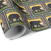 Great Smoky Mountain National Park| Bear Cadeaupapier (Rol Hoek)