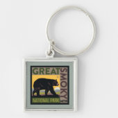 Great Smoky Mountain National Park| Bear Sleutelhanger (Voorkant)