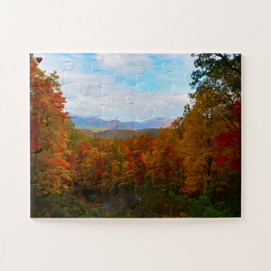 Great Smoky Mountain Tennessee Legpuzzel (Horizontaal)