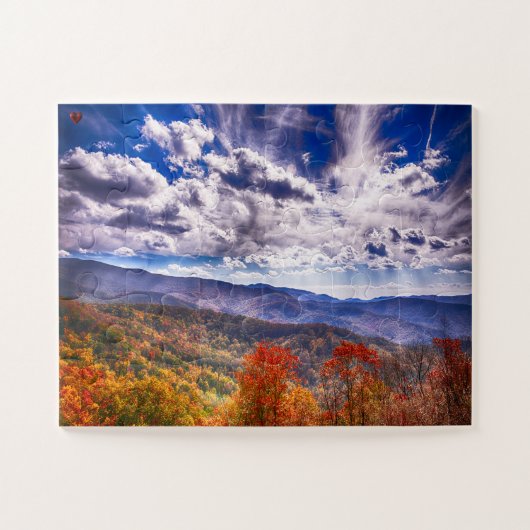 Great Smoky Mountain Tennessee Legpuzzel (Horizontaal)