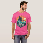 Great Smoky Mountains actief T-shirt (Voorkant volledig)