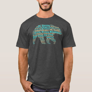 Great Smoky Mountains Bear  T-shirt