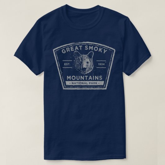 Great Smoky Mountains Black Beer 971 T-shirt (Design voorkant)