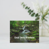 Great Smoky Mountains, briefkaart (Staand voorkant)