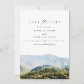 Great Smoky Mountains Destination Bewaar de datum Kaart (Voorkant)