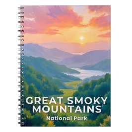Great Smoky Mountains National Park Aquarel Notitieboek