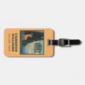 Great Smoky Mountains National Park Bagagelabel (Voorkant horizontaal)