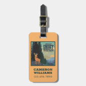 Great Smoky Mountains National Park Bagagelabel (Voorkant verticaal)