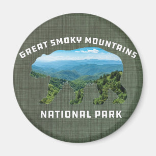 Great Smoky Mountains National Park beer souvenir Magneet