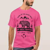 Great Smoky Mountains National Park Beer T Shirt V (Voorkant)