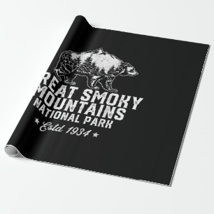 Great Smoky Mountains National Park Beer Vintage Cadeaupapier