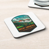 Great Smoky Mountains National Park Bier Onderzetter (Linkerzijde)