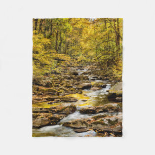 Great Smoky Mountains National Park. Big Creek Fleece Deken