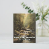 Great Smoky Mountains National Park Briefkaart (Staand voorkant)