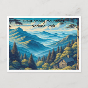 Great Smoky Mountains National Park Briefkaart