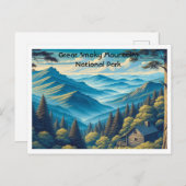 Great Smoky Mountains National Park Briefkaart (Voorkant / Achterkant)