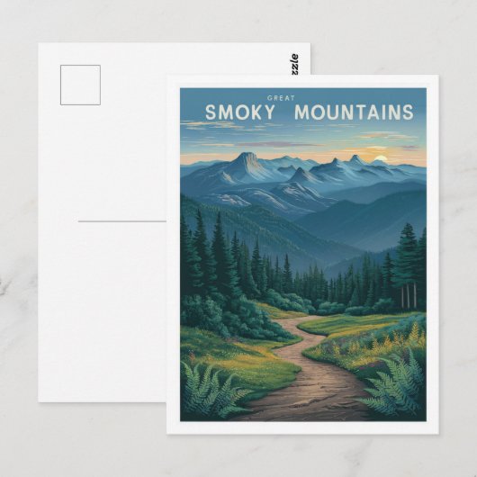 Great Smoky Mountains National Park Briefkaart (Voorkant / Achterkant)