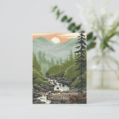 Great Smoky Mountains National Park Briefkaart (Staand voorkant)