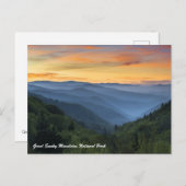 Great Smoky Mountains National Park Briefkaart (Voorkant / Achterkant)