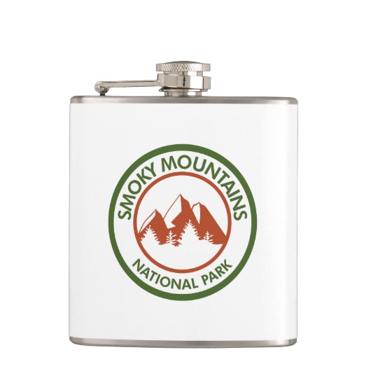 Great Smoky Mountains National Park Heupfles (Voorkant)