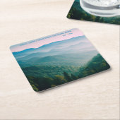 Great Smoky Mountains National Park Kartonnen Onderzetters (Schuin)