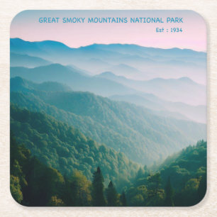 Great Smoky Mountains National Park Kartonnen Onderzetters