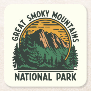 Great Smoky Mountains National Park Kartonnen Onderzetters