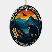 Great Smoky Mountains National Park Keramisch Ornament (Rechts)