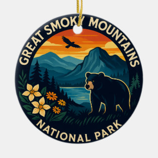 Great Smoky Mountains National Park Keramisch Ornament