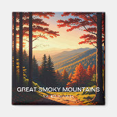 Great Smoky Mountains National Park Magneet (Voorkant)