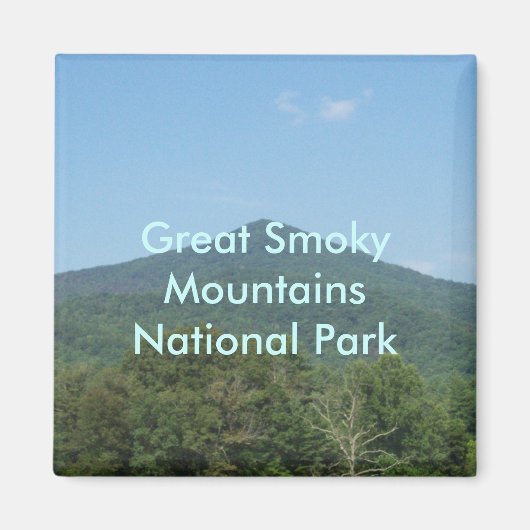 Great Smoky Mountains National Park Magneet (Voorkant)