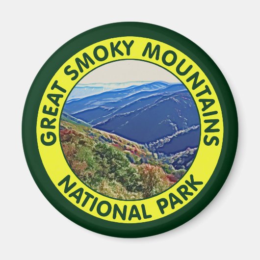 Great Smoky Mountains National Park Magneet (Voorkant)