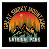 Great Smoky Mountains National Park Perfect Poster (Voorkant)
