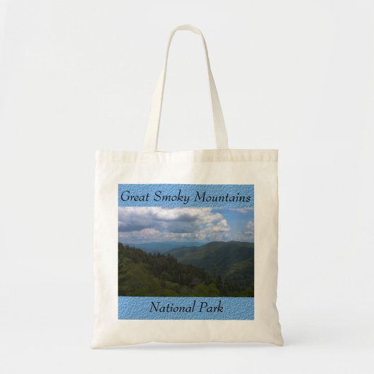 Great Smoky Mountains National Park Photo Canvas t Tote Bag (Voorkant)