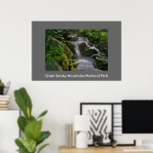 Great Smoky Mountains National Park Photo Poster (Thuiskantoor)
