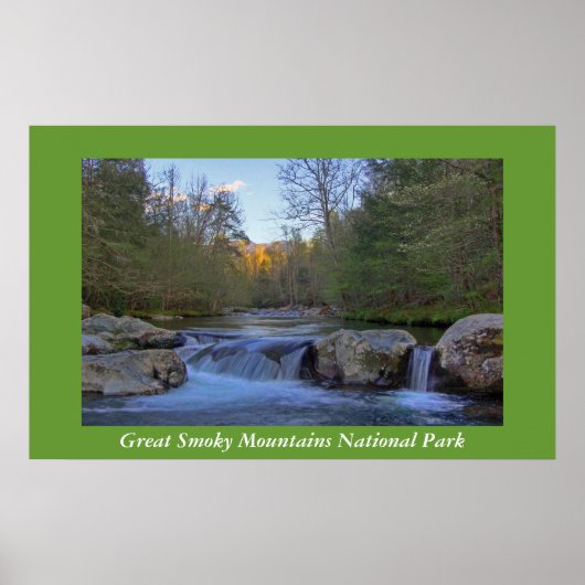 Great Smoky Mountains National Park Photo Poster (Voorkant)