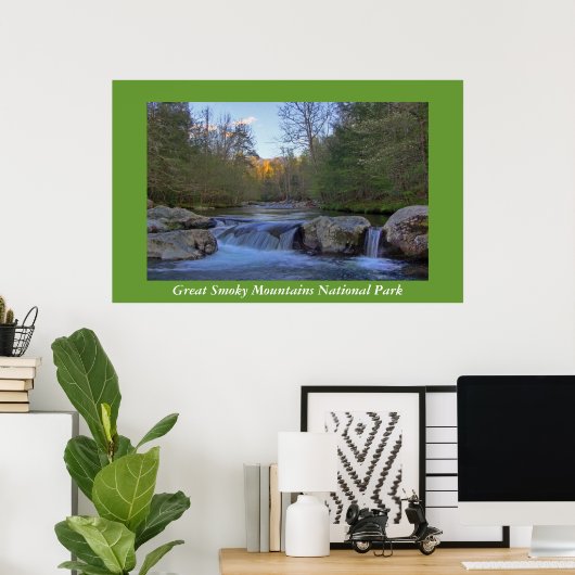 Great Smoky Mountains National Park Photo Poster (Thuiskantoor)