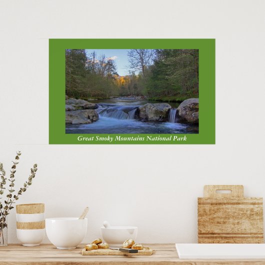 Great Smoky Mountains National Park Photo Poster (Keuken)