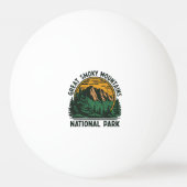 Great Smoky Mountains National Park Pingpongbal (Voorkant)