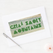 Great Smoky Mountains National Park Rechthoekige Sticker (Envelop)