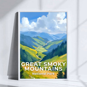Great Smoky Mountains National Park Reis Poster