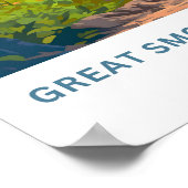 Great Smoky Mountains National Park Reisprint Poster (Hoek)