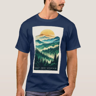 Great Smoky Mountains National Park Reizen 12 T-shirt