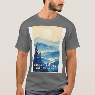 Great Smoky Mountains National Park Reizen 14 T-shirt