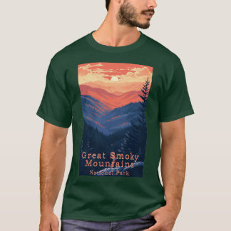 Great Smoky Mountains National Park Reizen 4 T-shirt