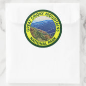 Great Smoky Mountains National Park Ronde Sticker (Tas)