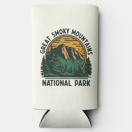 Great Smoky Mountains National Park Seltzer Blikjeskoeler (Voorkant)